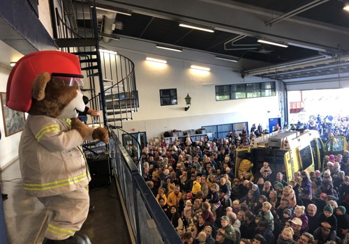 Åpen dag på brannstasjonen