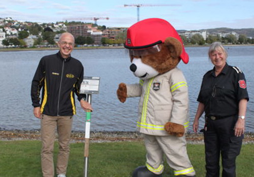 Nå kan du jakte på brannvernstolper i Drammen!