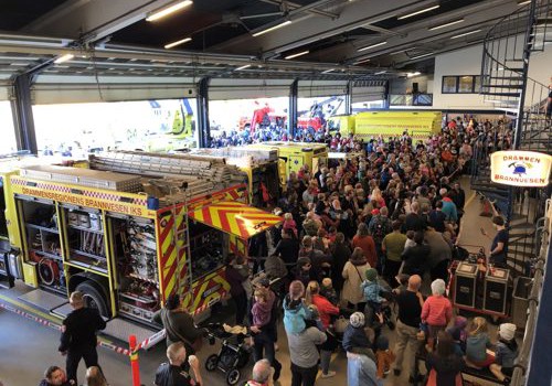 Ingen åpen dag på brannstasjonen i år